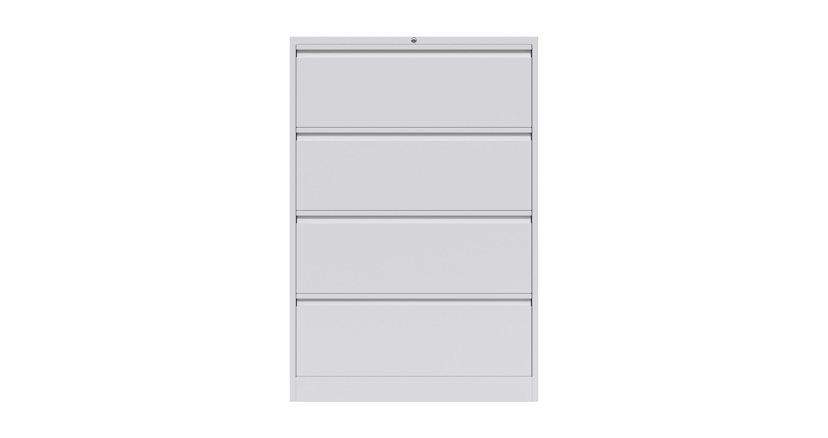 4 Drawer Lateral Filing Cabinet White