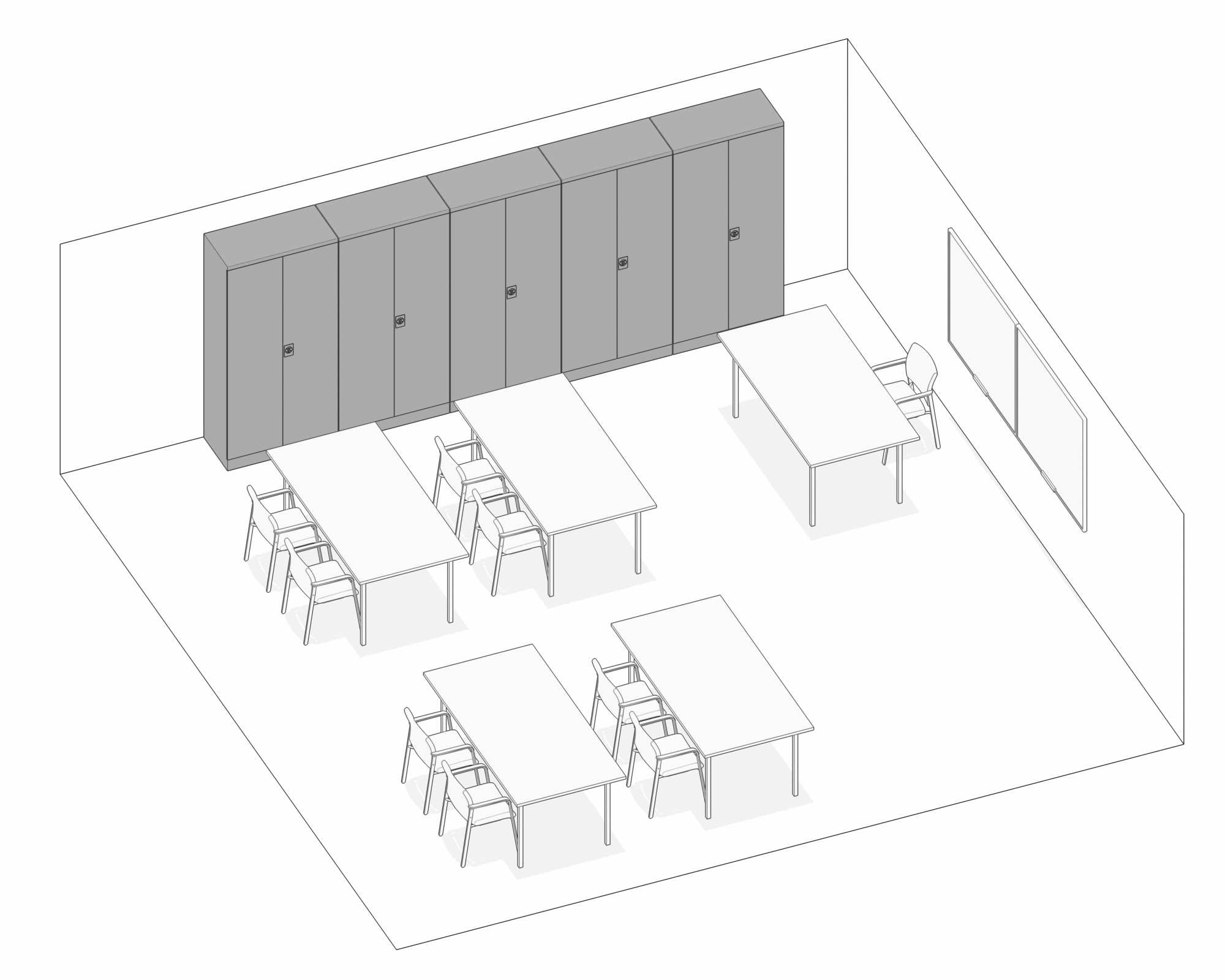 Stationery Cupboard Krost Business Furniture