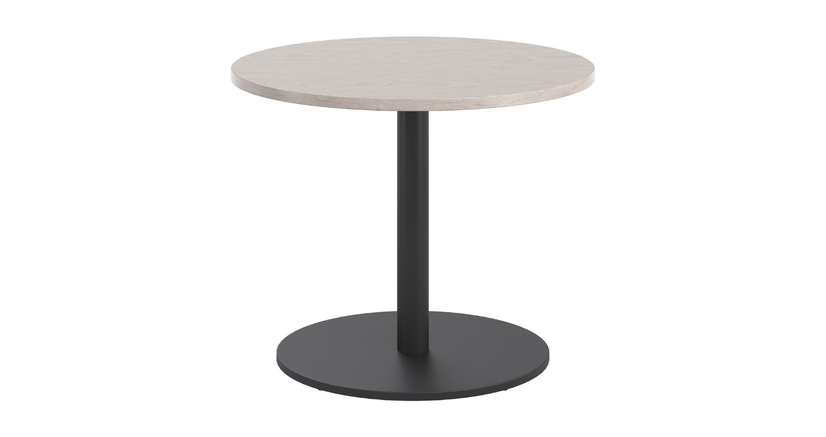 Halo Round Cafe Table_Black