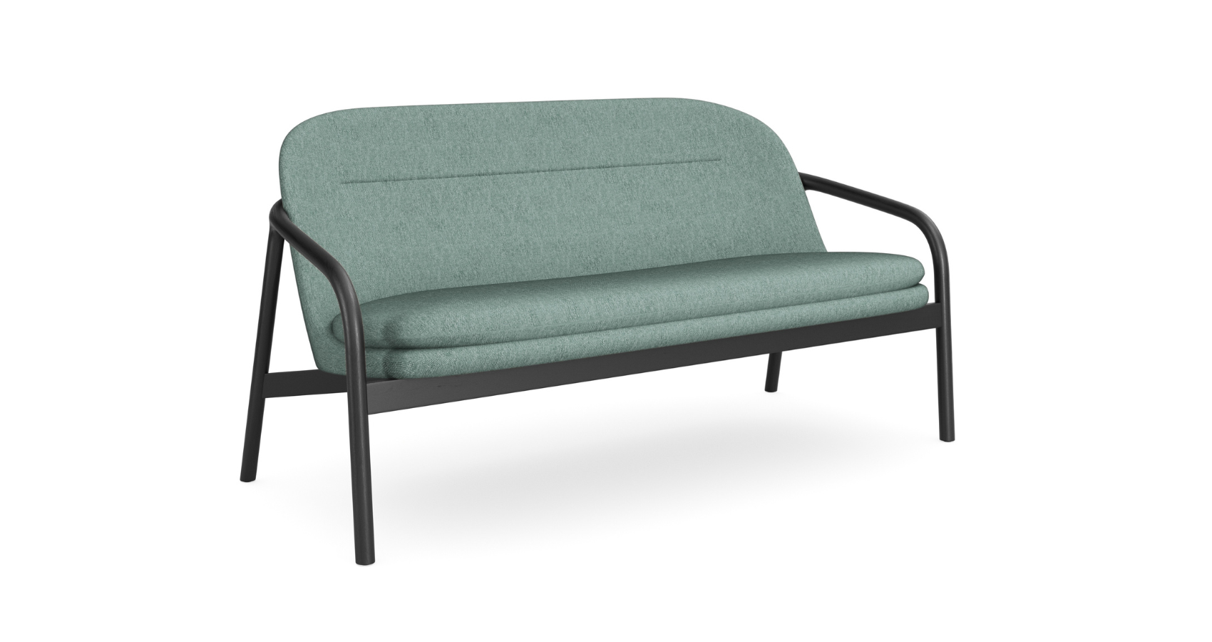 Arlo 2 Seater_Green_Black_FV