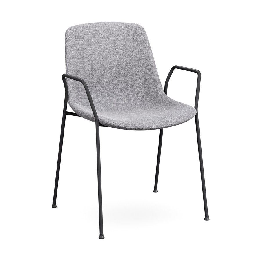 JJ_4_Leg_Arm_Chair_Grey_Fabric_Black_Frame_FV_900x900_01