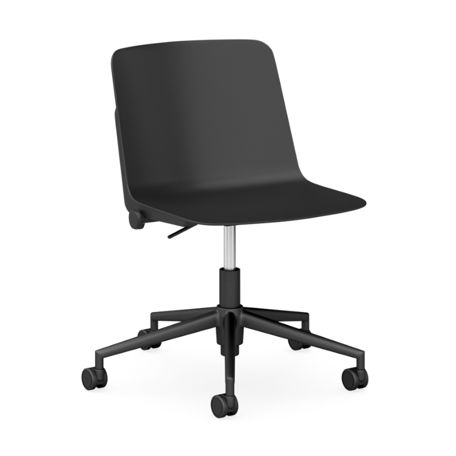 Vira_Swivel_Chair_No_Arms_Black_FV