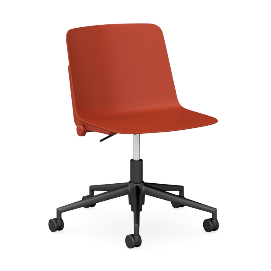 Vira_Swivel_Chair_No_Arms_Red_FV