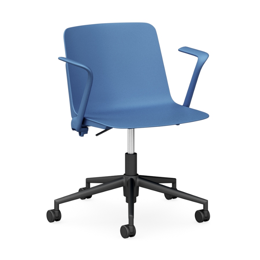 Vira_Swivel_Chair_With_Arms_Blue_FV