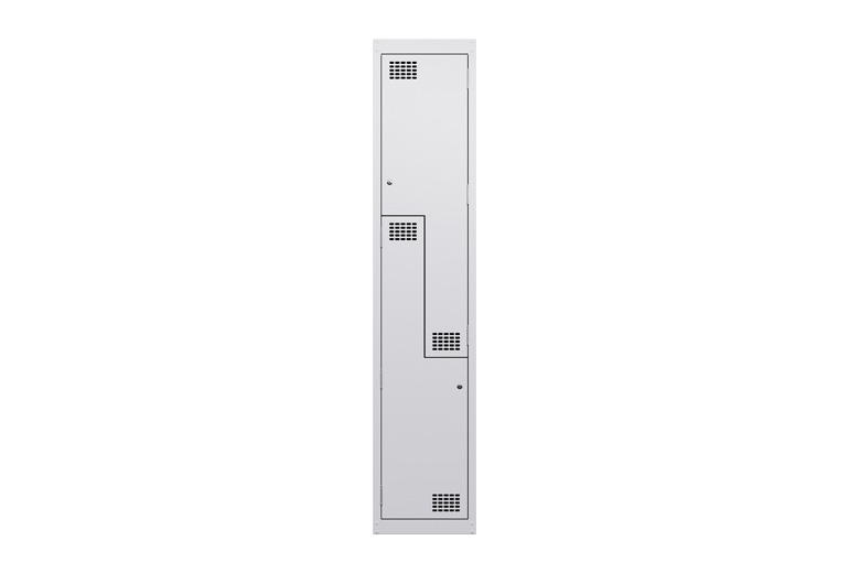 Landing_Steel_lockers_2puzzle_door_white