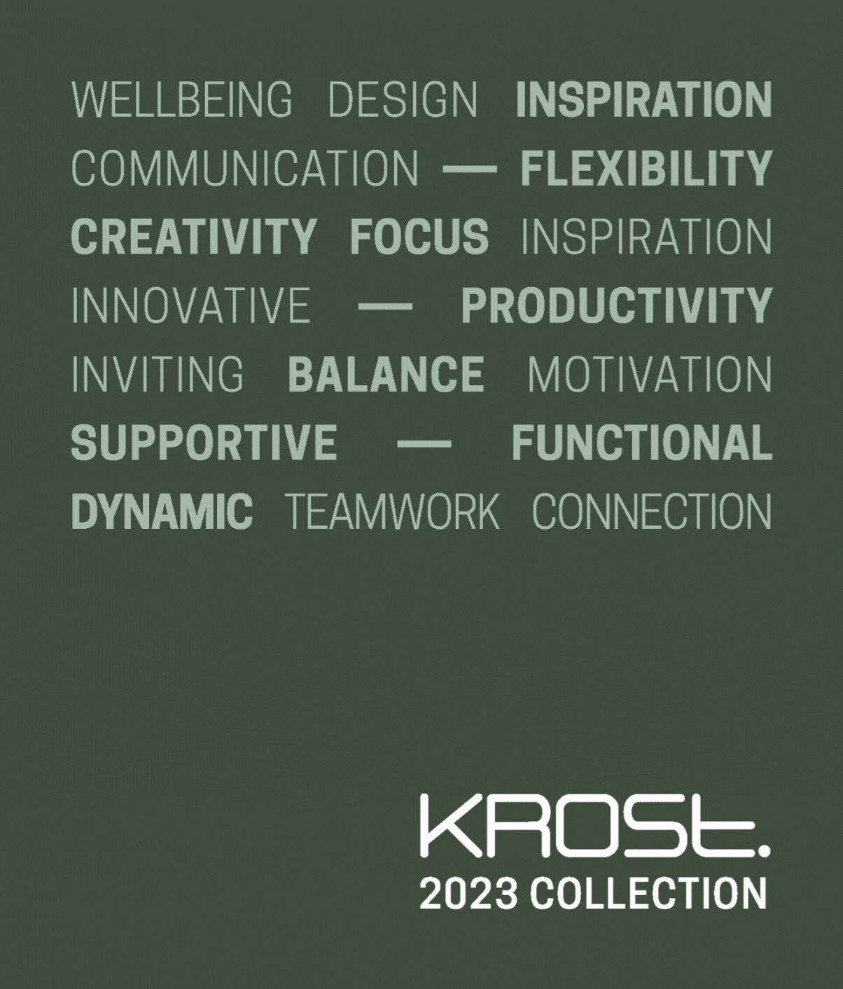 Krost 2023 Catalogue Cover