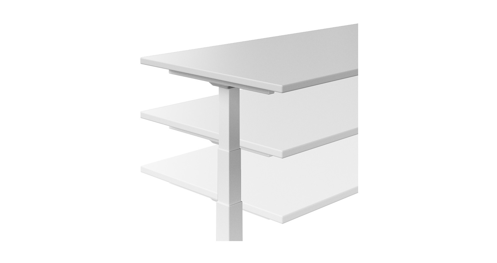 Swish Height Adjustable Meeting Table