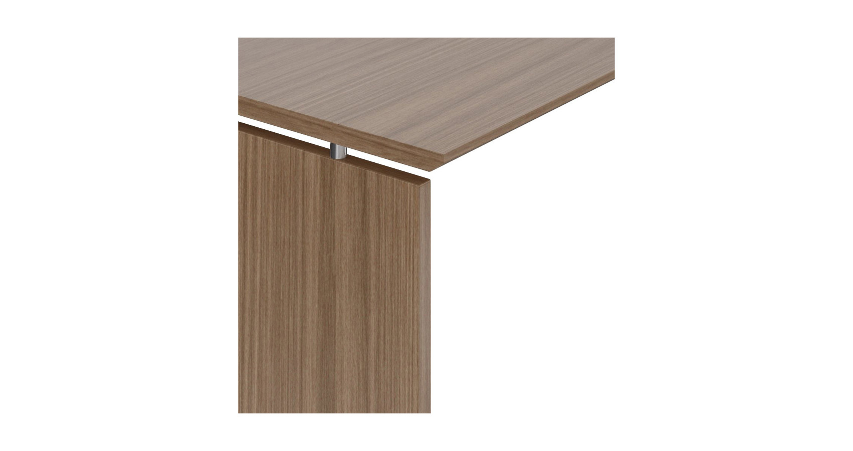 Aero Veneer Desk and Return SV