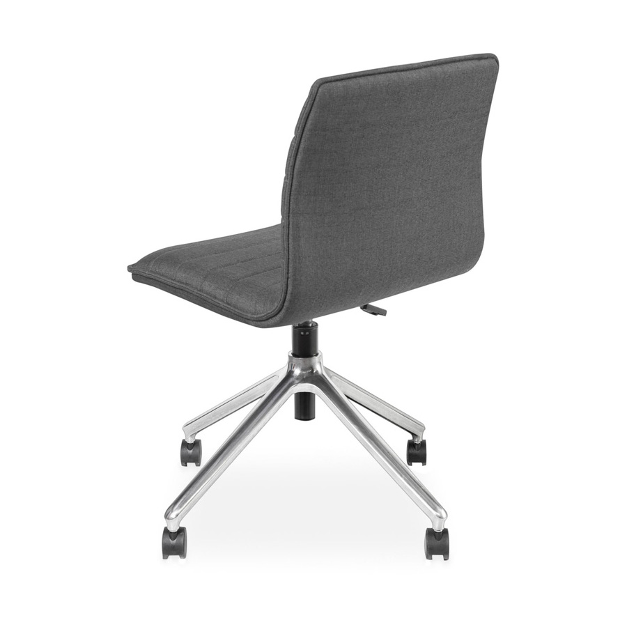 Alex chair charcoal fabric BV