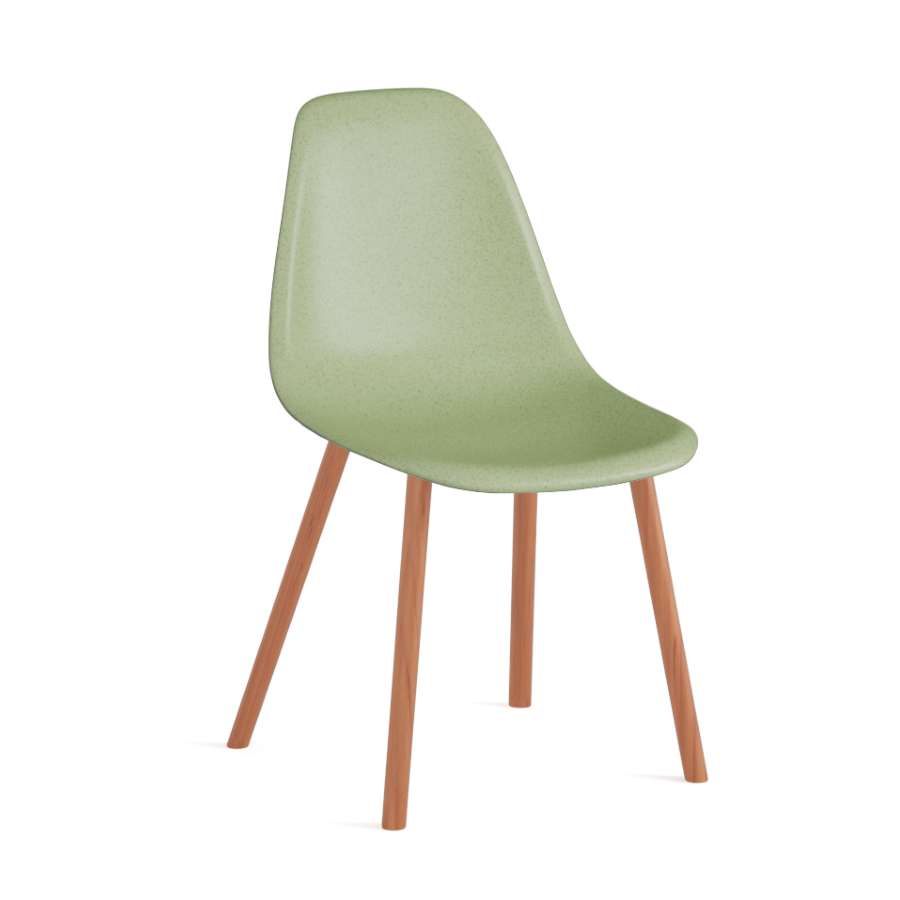 Inc Wooden Legs Green Wood Composite FV