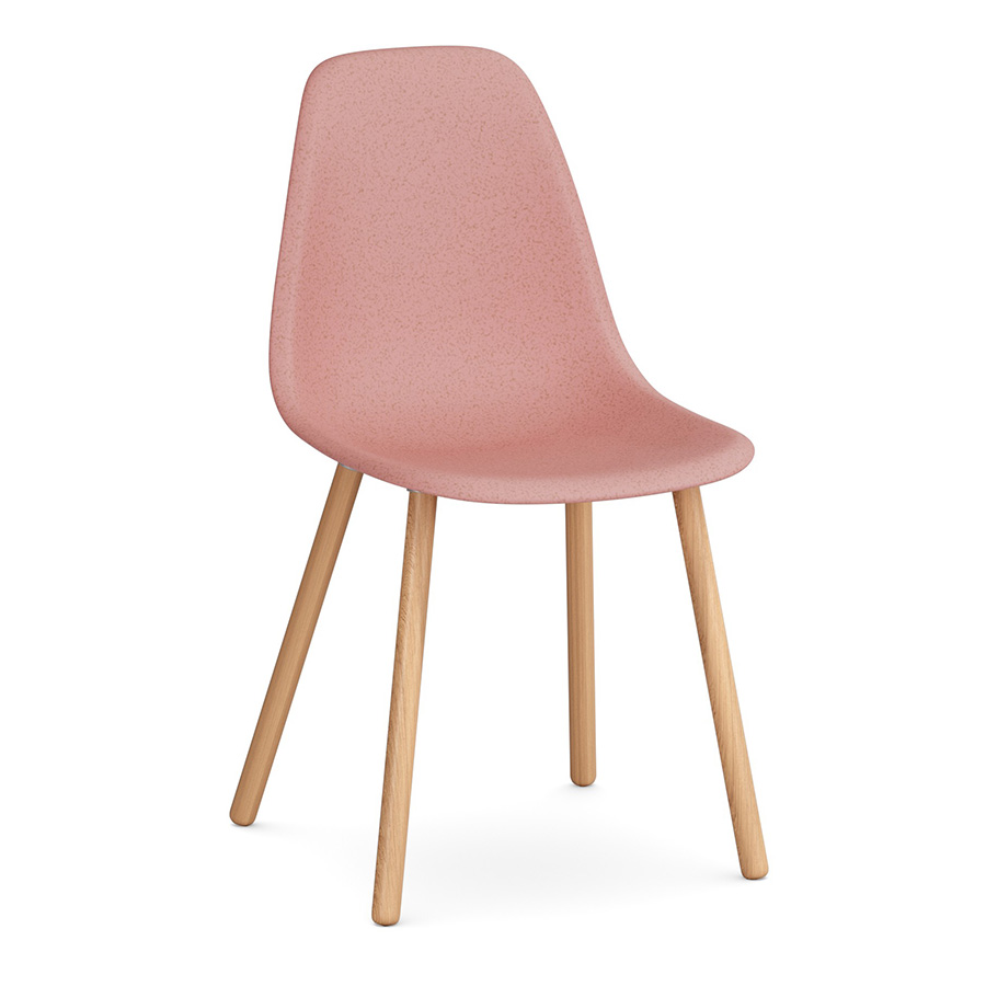 Inc Wooden Legs Pink Wood Composite FV