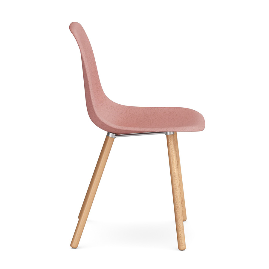 Inc Wooden Legs Pink Wood Composite SV