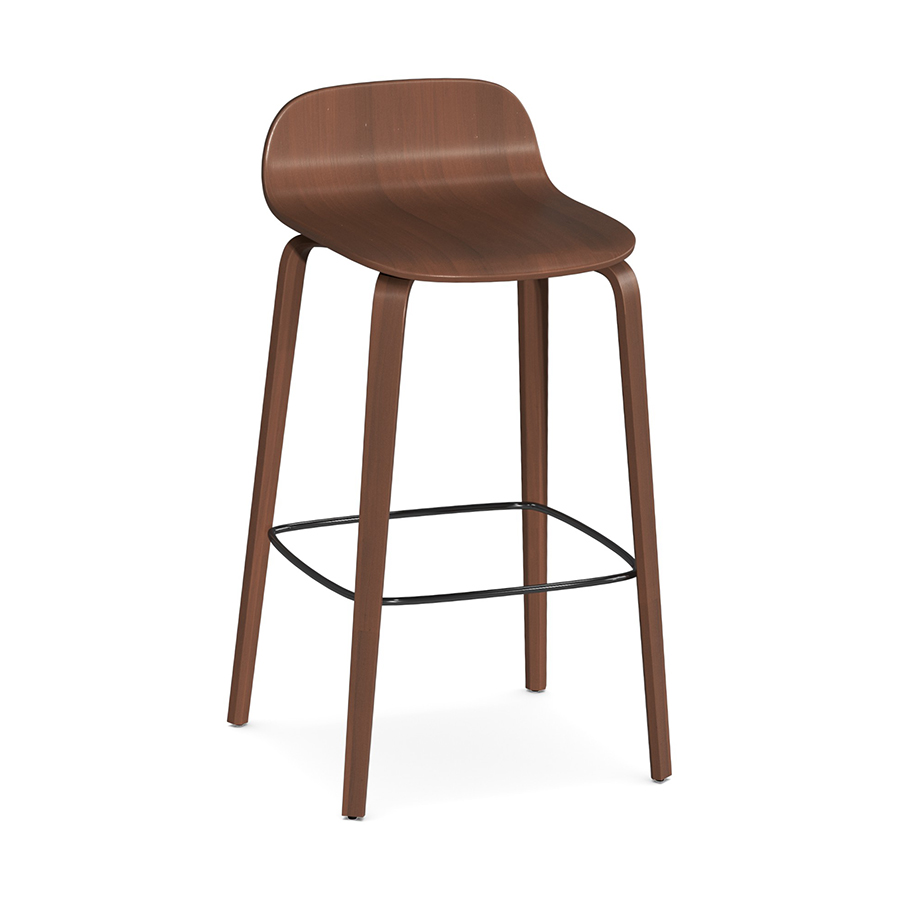 Indi Stool Walnut FV