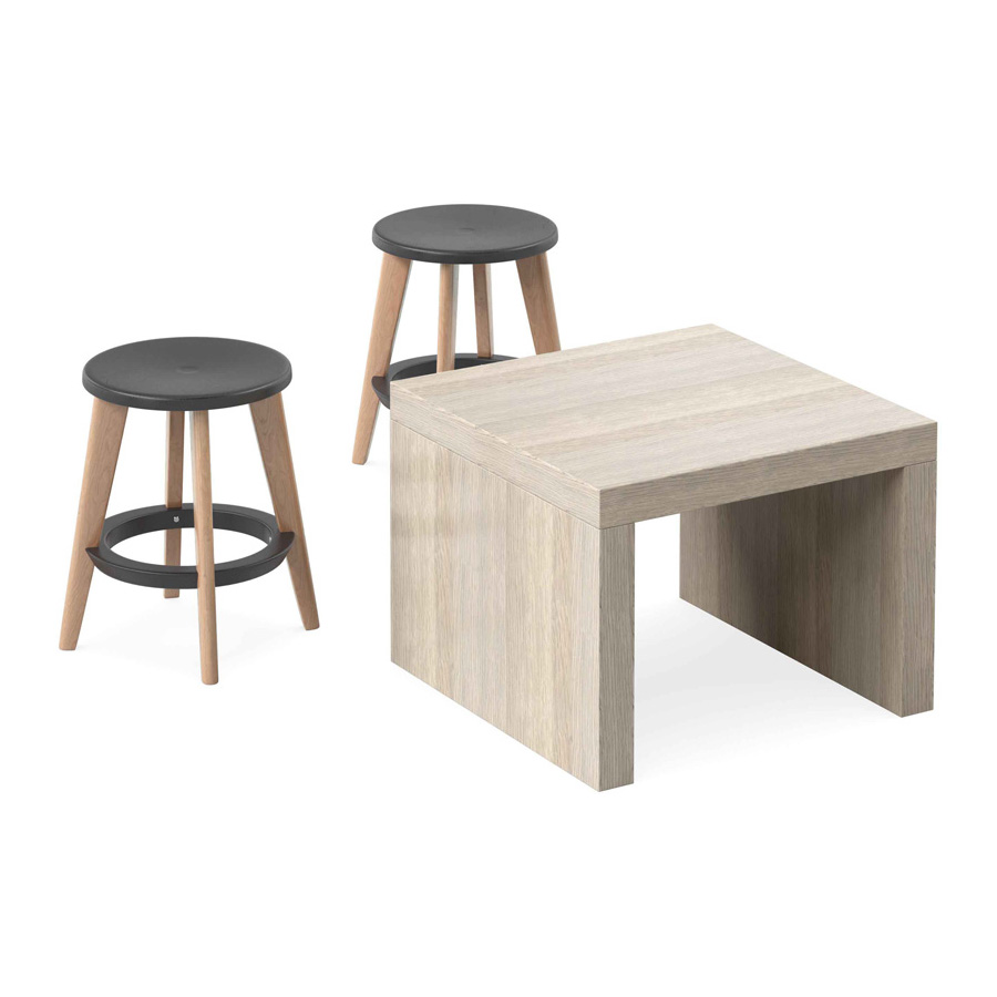 Jam Table with Pac Stools FV