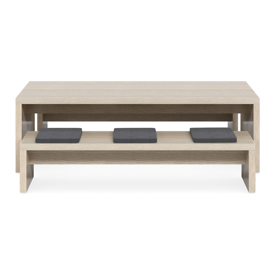Jive Table and Bench with cushions DFV