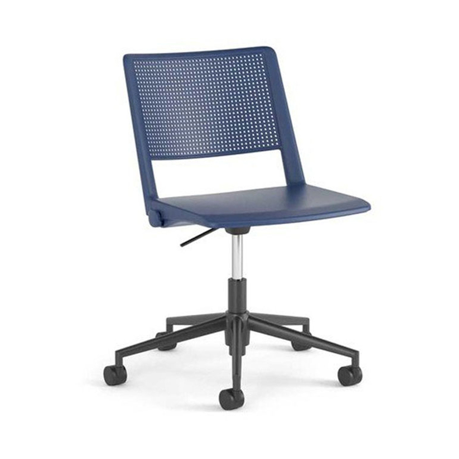 Noma Swivel Chair No Arms Blue FV