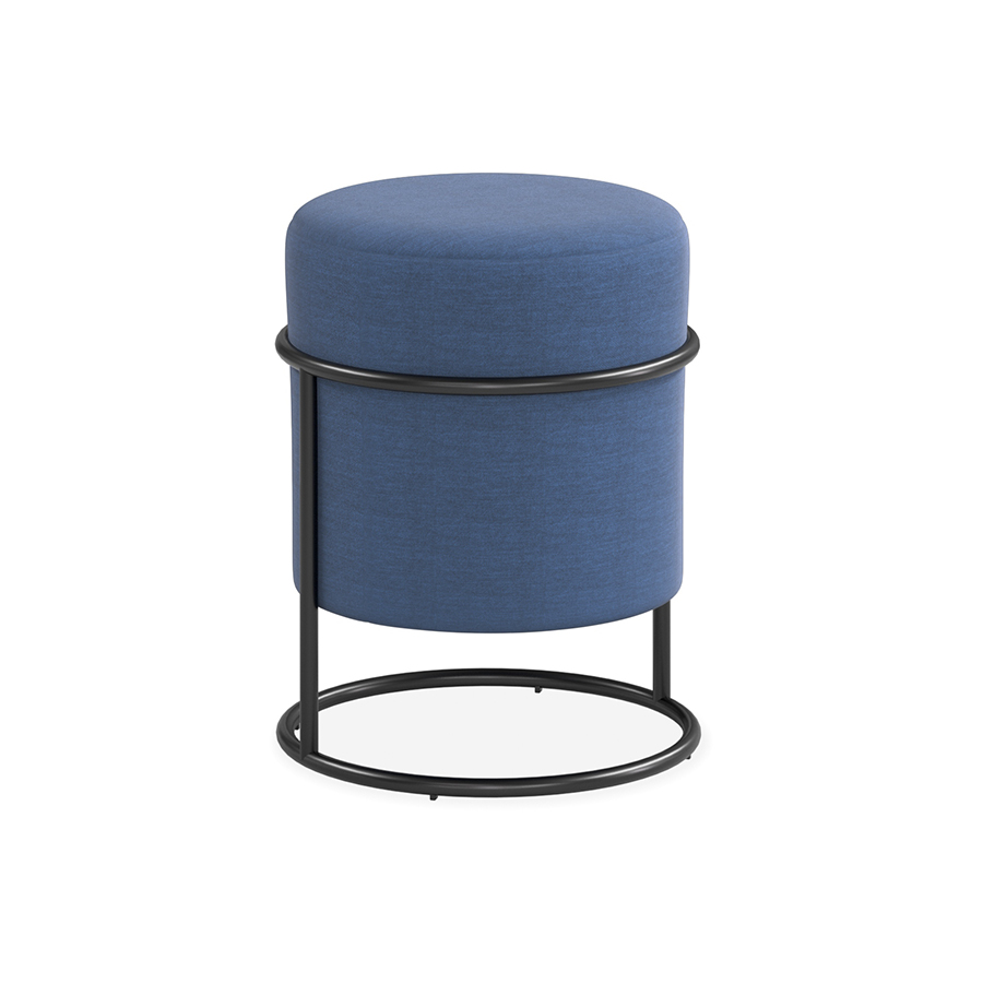 Stax Ottoman Blue