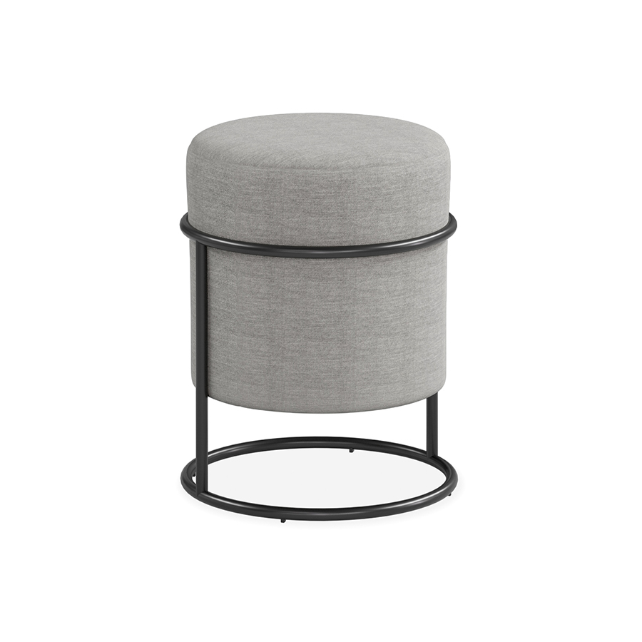 Stax Ottoman Grey