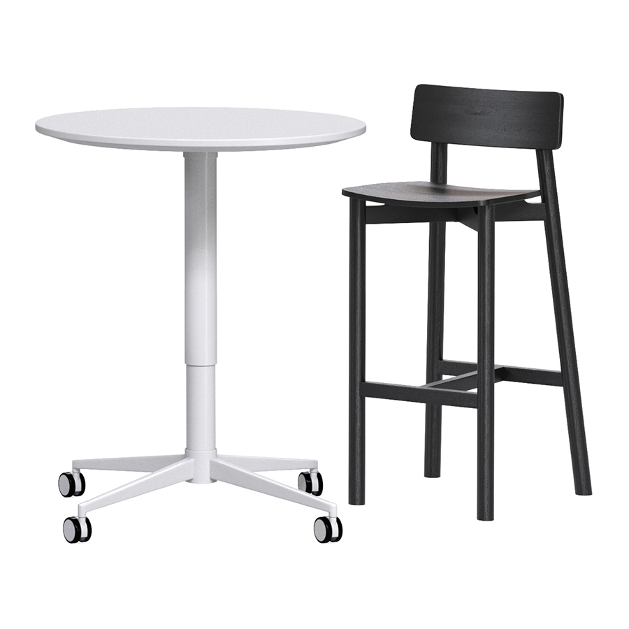 Ted Stool Rize Table Setting