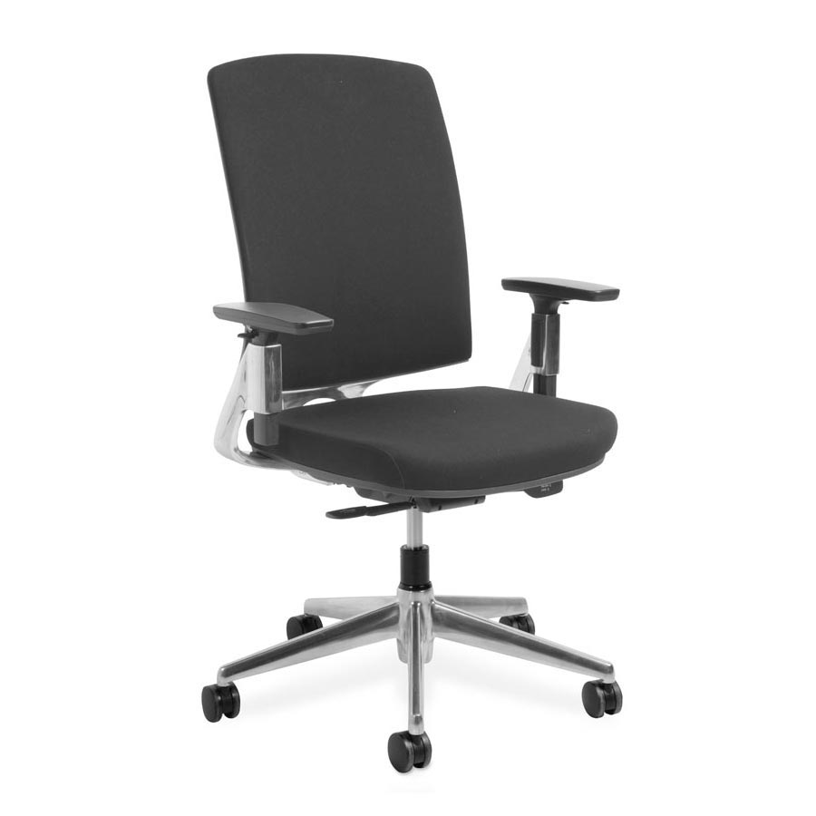 Miro S Black Fabric back and Seat FV