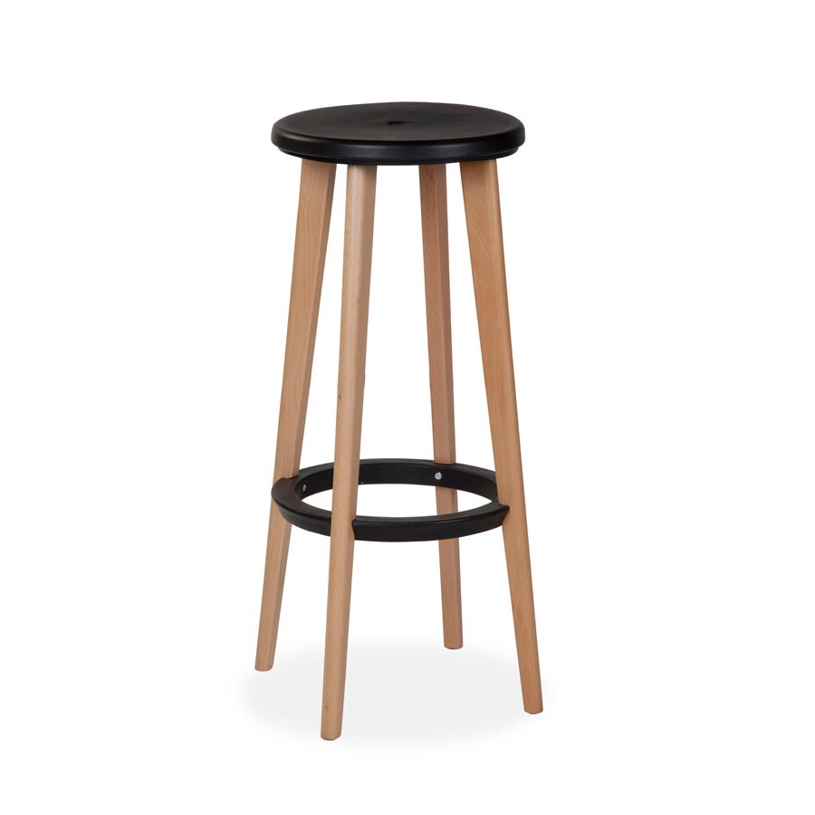 Pac High Stool Black