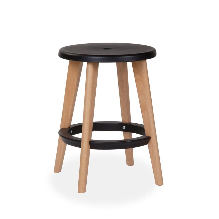 Pac Low Stool Black