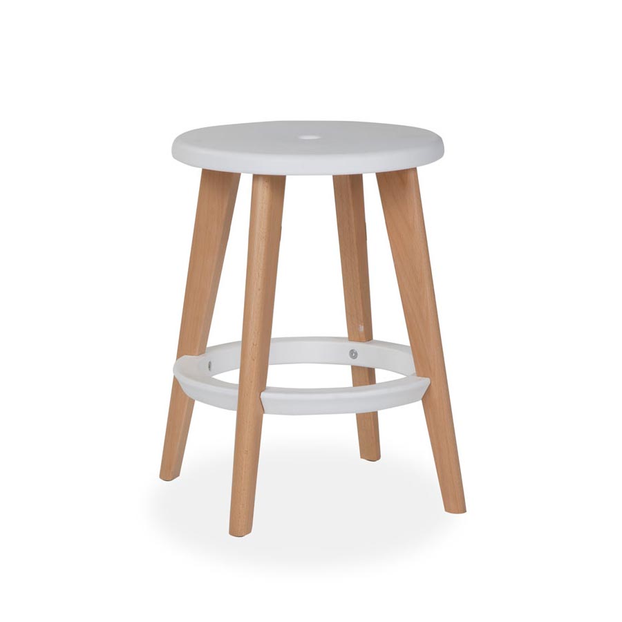 Pac Low Stool White